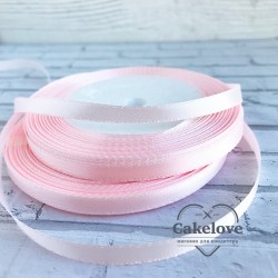 лента 0,6 см нежно-розовая